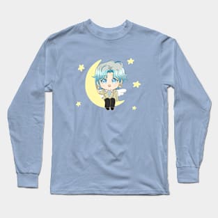 Fairy Boy In The Moon Long Sleeve T-Shirt